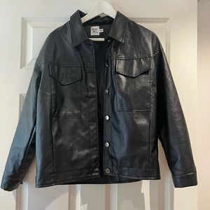 Princess Polly Leather Blazer